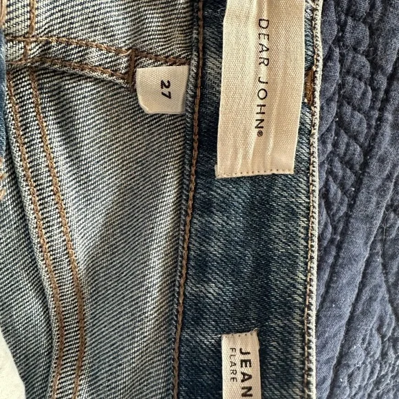 Dear John Cropped Denim Jeans Gently Used Size 27 - Picture 3 of 10